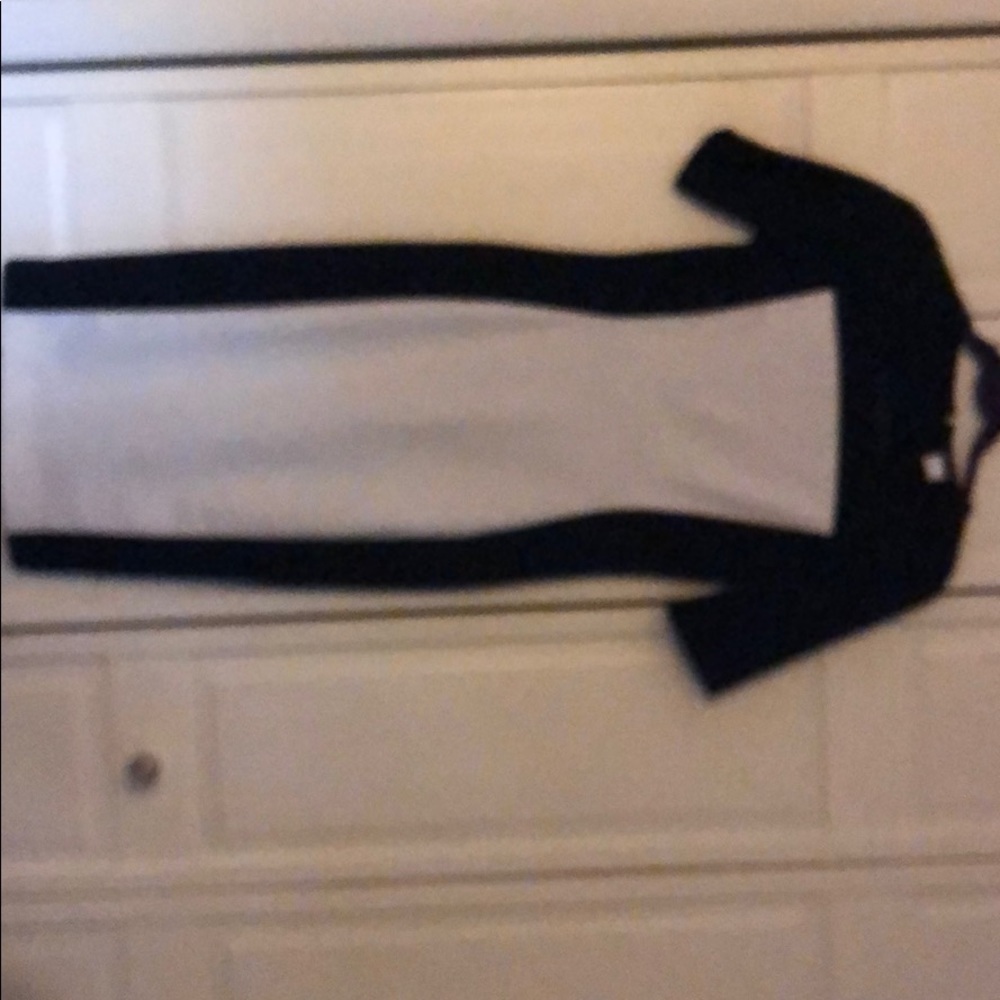 Venus color block fitted dress